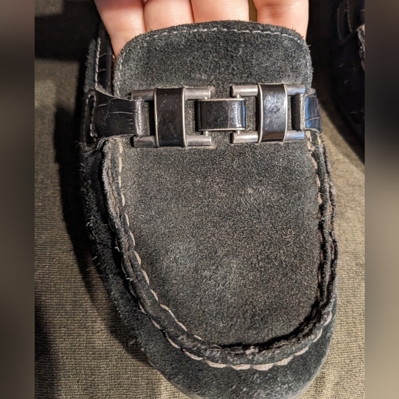 Natural soul by Naturalizer suede wedge loafers - Picture 2 of 8